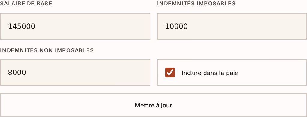 Capture d’écran : salary-profile