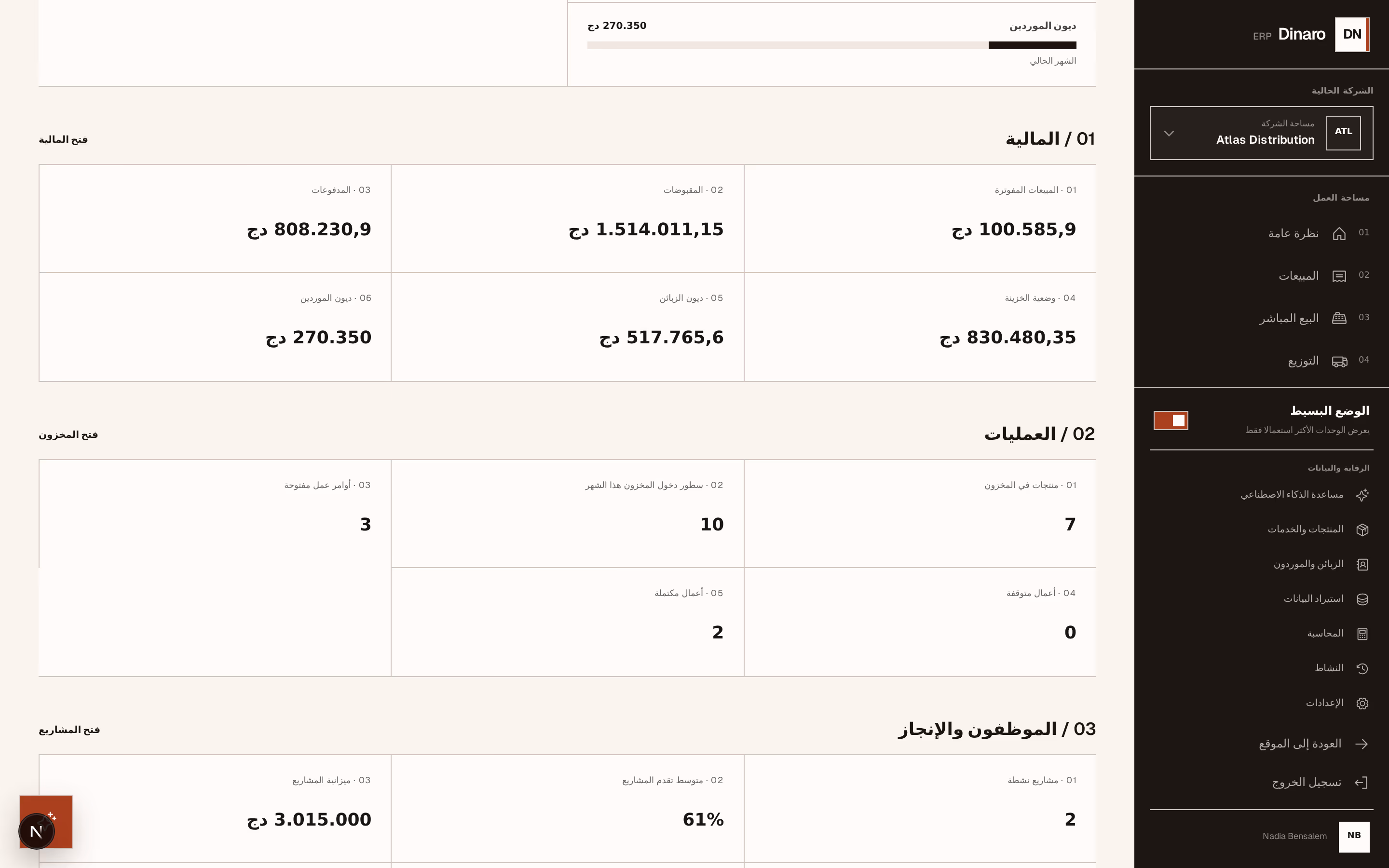 لقطة شاشة: report-groups
