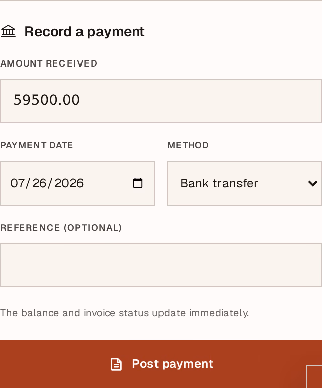 Screenshot: payment-form