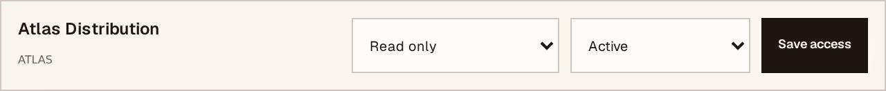 Screenshot: member-access